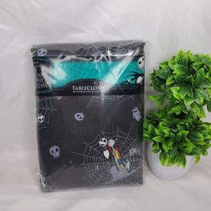 Tim Burtons Nightmare Before Christmas Vinyl Tablecloth 60"x34"